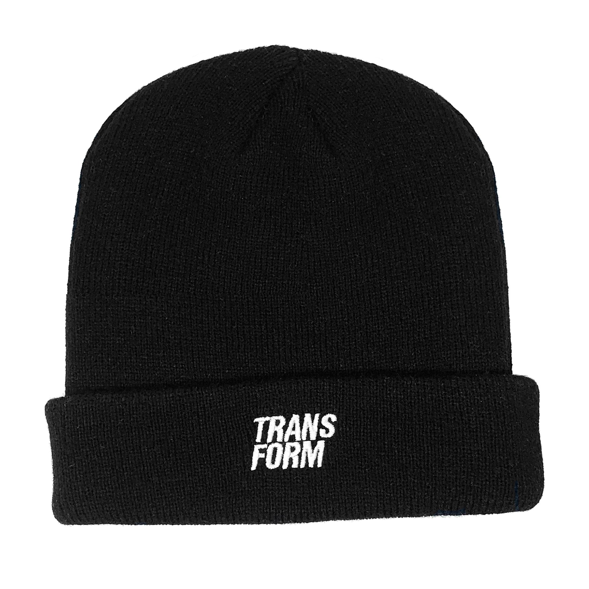 The Stacked Beanie Black