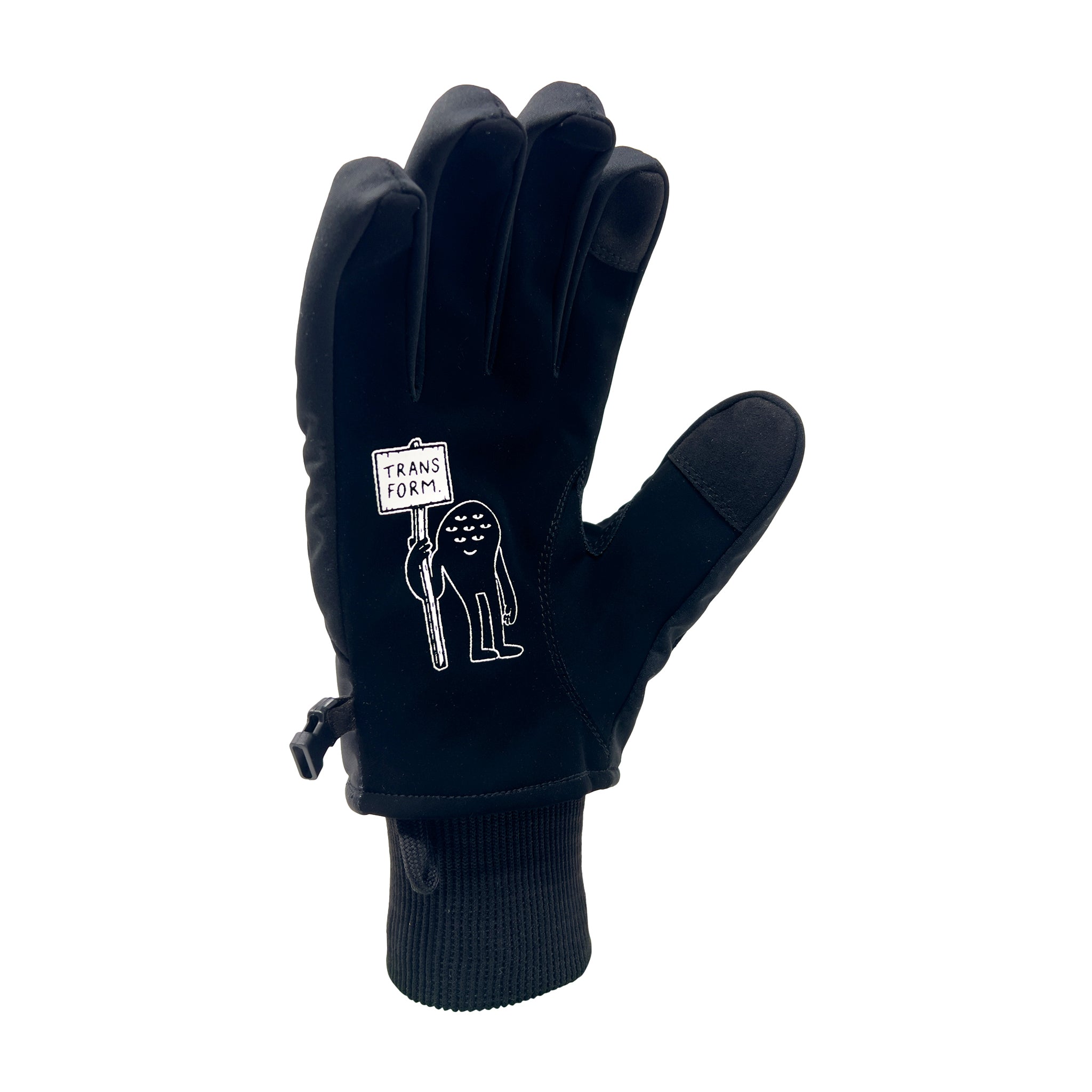The KO Mitt Glove Black KMG