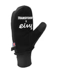 The KO Mitt Transform x Eivy Leopard snowboard mitt with Primaloft Gold Insulation and Hipora 10k waterproof inserts