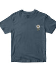 The Stoned Flower Tee Navy